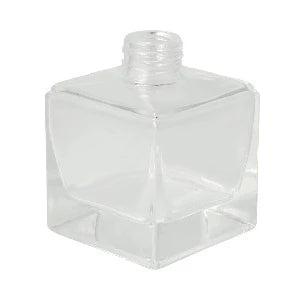 Square Glass Diffuser Bottle 140ml - The Fragrance Room