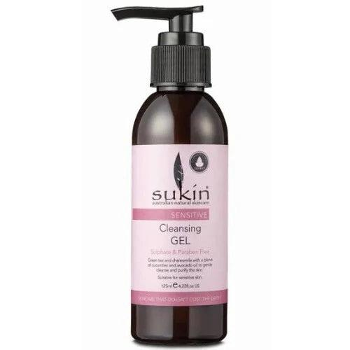 Sukin Cleansing Gel Sensitive Skin 125ml - The Fragrance Room
