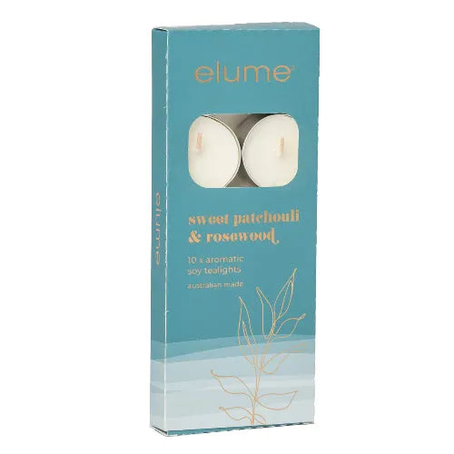 Sweet Patchouli & Rosewood Tealights