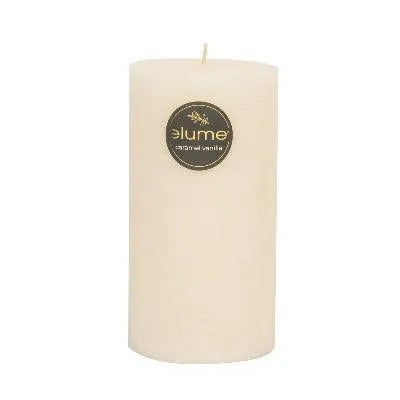 Vanilla Caramel Pillar Candle Elume 3x6 - The Fragrance Room