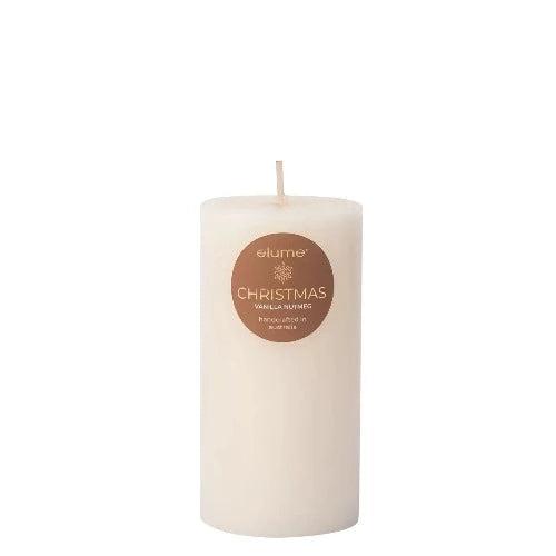 Vanilla Nutmeg Pillar Candle - The Fragrance Room