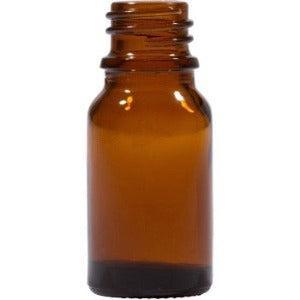 Amber 10ml Glass Bottle Round Neck - The Fragrance Room
