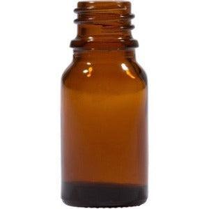 Amber 10ml Glass Bottle Round Neck - The Fragrance Room