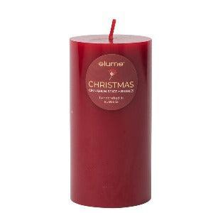 Cinnamon Spice & Berries Pillar Candle - The Fragrance Room