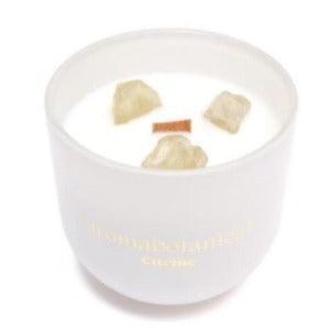 Citrine Crystal Candle 310g - The Fragrance Room