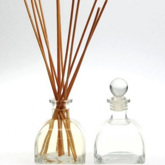 French Glass Diffuser Bottle & Glass Knob 160ml - The Fragrance Room