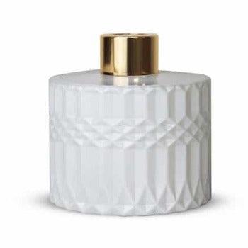 Mandala Diffuser Bottle Gloss White 200ml - The Fragrance Room