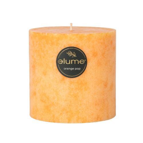 Orange Pop Pillar Candle 4'x4' - The Fragrance Room