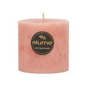 Oriental Musk Pillar Candle 3'x3' - The Fragrance Room