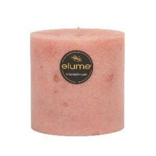 Oriental Musk Pillar Candle 4x4 - The Fragrance Room