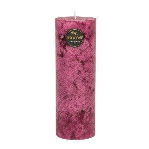 Rose Peony Pillar Candle 3"x9" - The Fragrance Room