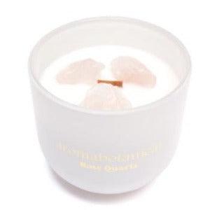 Rose Quartz Crystal Candle 310g - The Fragrance Room