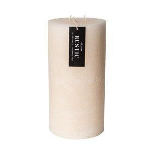 Rustic Cream 15cm X 30cm Pillar Candle - The Fragrance Room