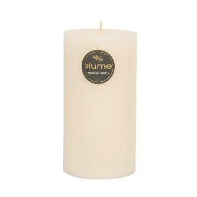 Vanilla Caramel Pillar Candle Elume 3x6 - The Fragrance Room